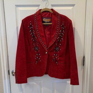 Cripple Creek Vintage Suede Leather Jacket NWOT